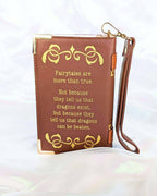 Academia Brown Fairytale "Once Upon a Time" Ita Wristlet Wallet Purse