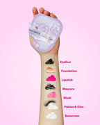 7-Tage-Set mit wiederverwendbaren Hello Kitty Make-up-Entfernungstüchern in Pastellfarben