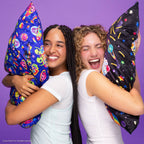 KITSCH - Lisa Frank® x Kitsch Satin Pillowcase in Zoomer™ & Zorbit™