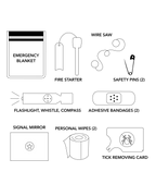 Pinch Provisions - "Happy Camper" Camping Kit