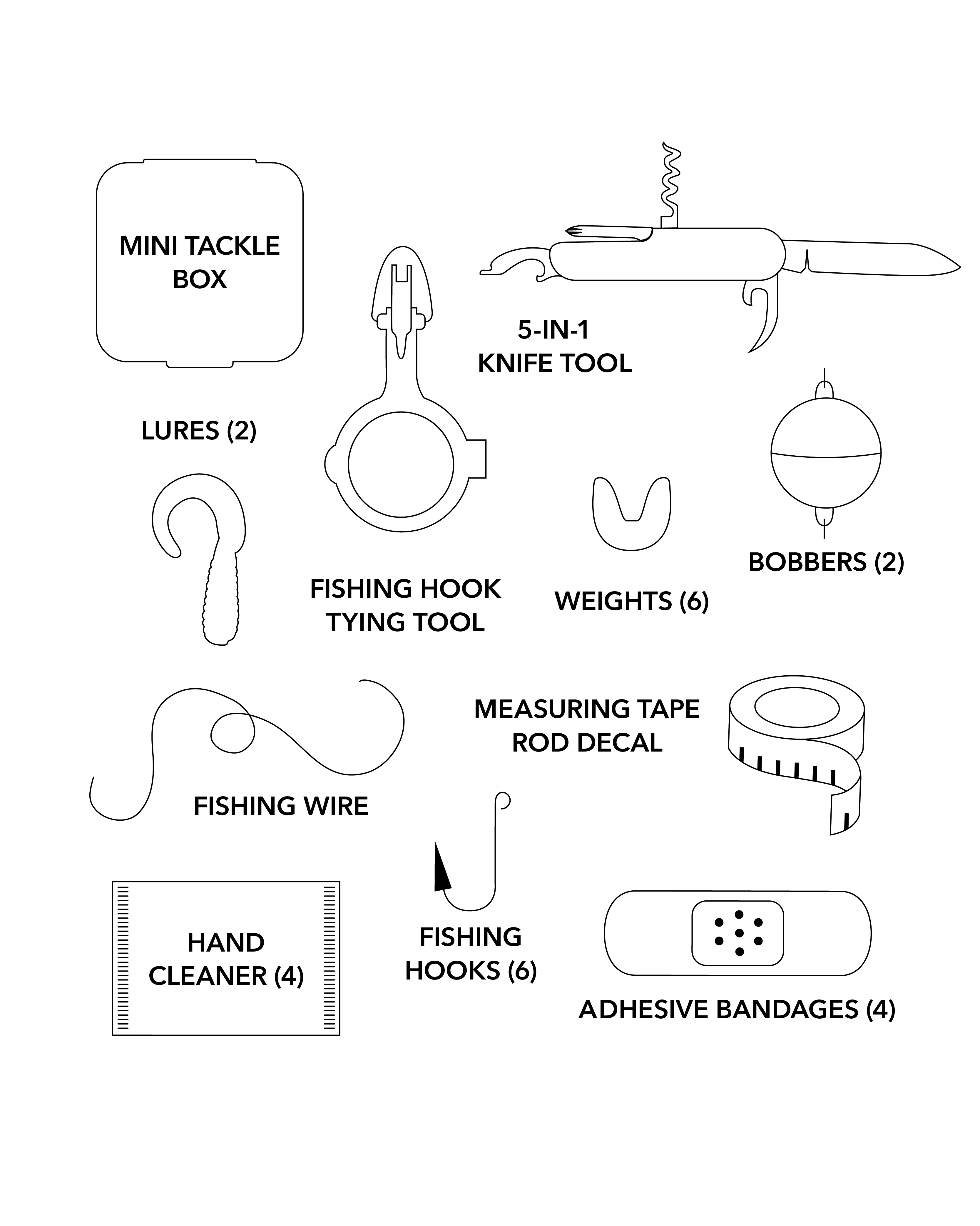 Pinch Provisions - "Great Catch" Fishing Kit