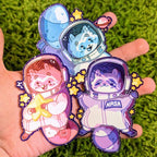 Milky Tomato - Space Raccoon Stickers!