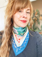 Dream Folk Studio - Moose Mountain Cotton Bandana Scarf