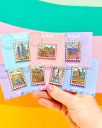 Pin de sello de Tokio, Japón 🗼🌸 Pin de solapa de esmalte duro - Pastel Travel | por Joy Addict