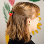 Jenny Lemons - Mini Red Strawberry Hair Claw Clip