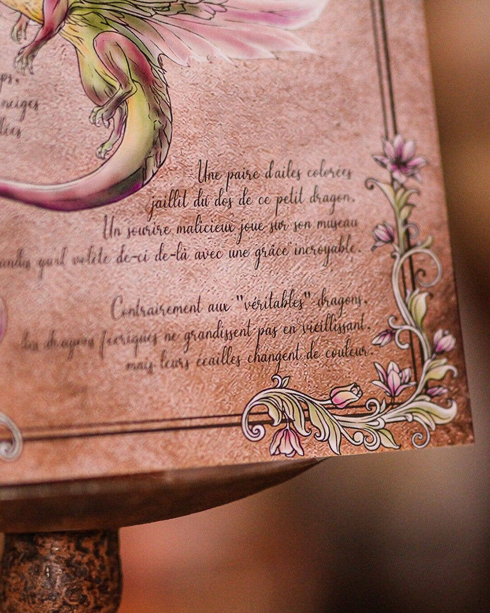 Taufee-Drache Kunstdruck