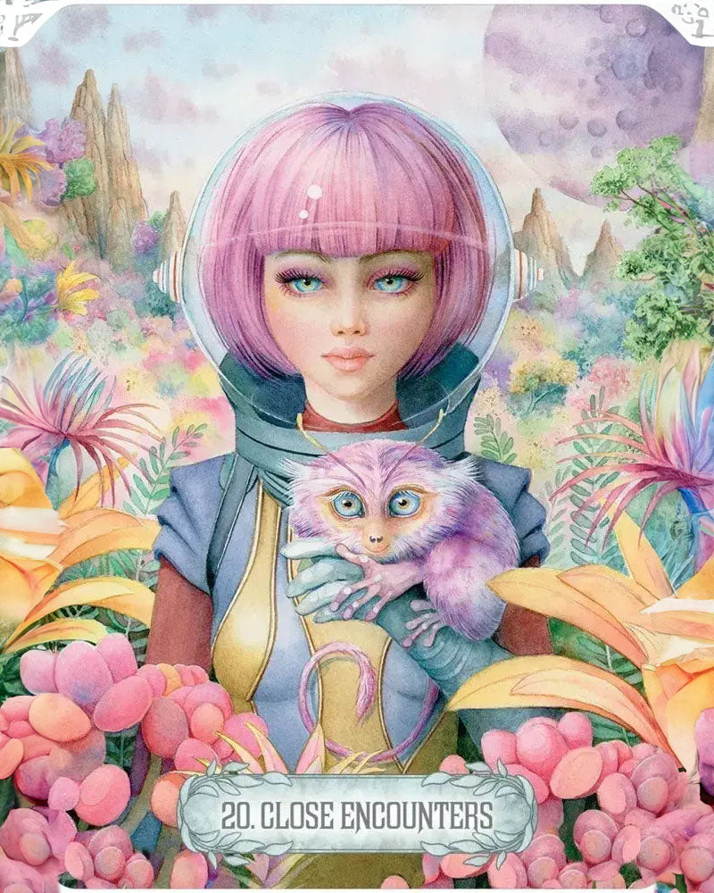 Oracle of Light & Dreams 49 Card Deck & 104pg Illustrated Guidebook