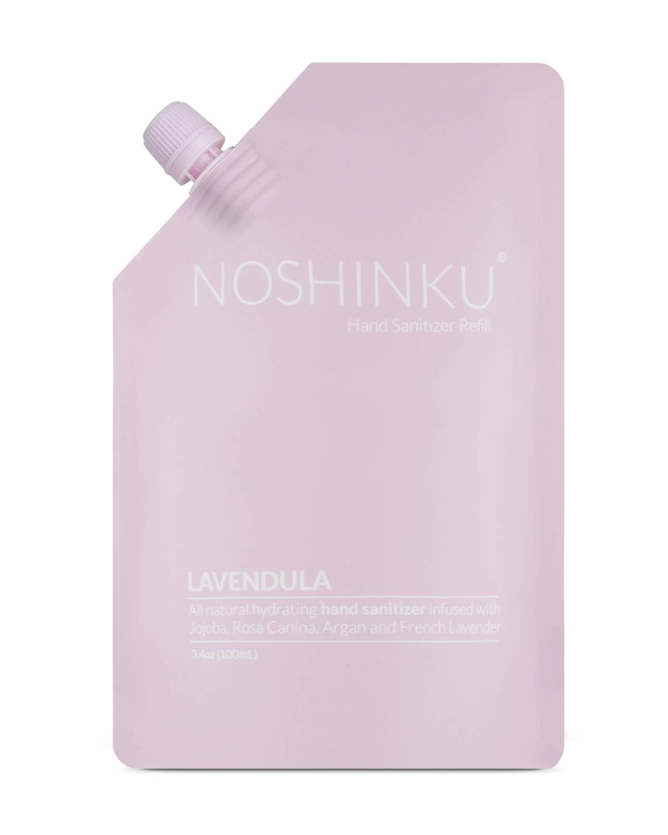 Lavender Nourishing Hand Sanitizer 100ml Mini Refill Pouch