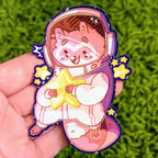 Milky Tomato - Space Raccoon Stickers!