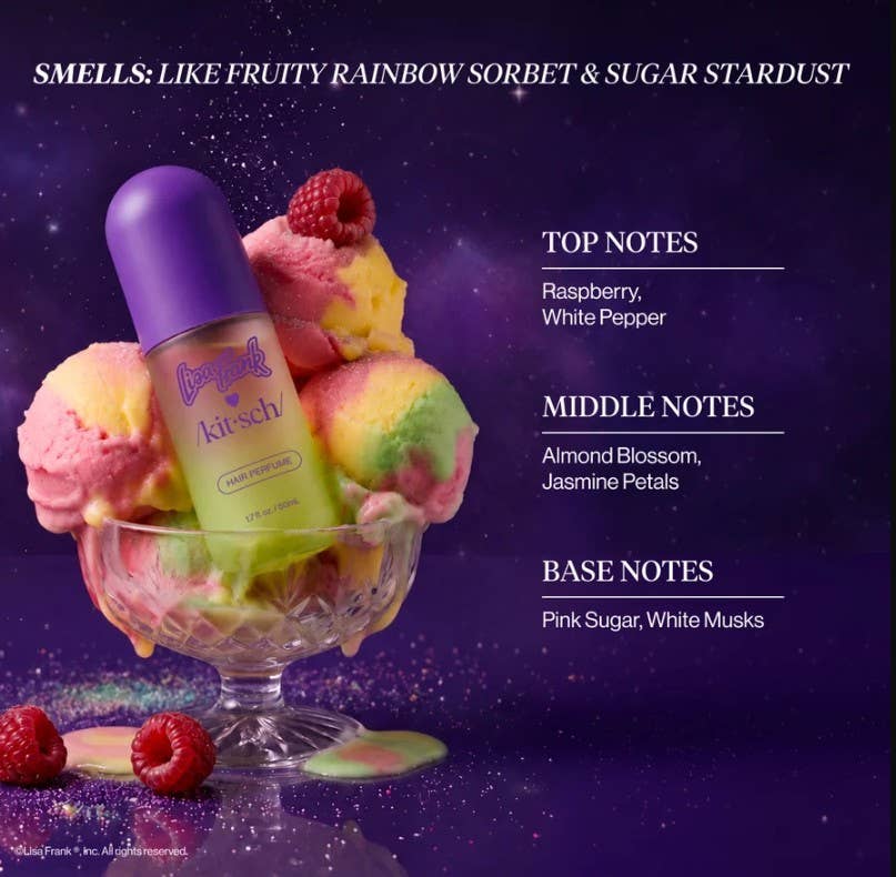 KITSCH - Lisa Frank® x Kitsch Cosmic Sundae Hair & Body Perfume Mist