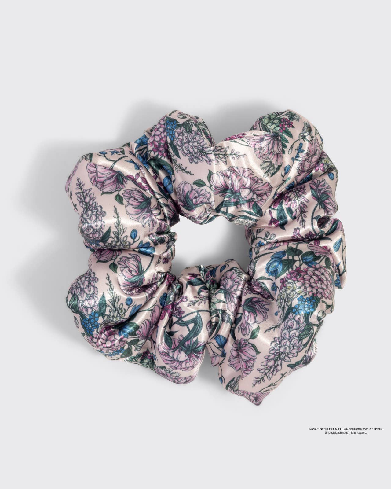 KITSCH - Bridgerton x Kitsch Satin Pillow Scrunchies® in Toile in Bloom