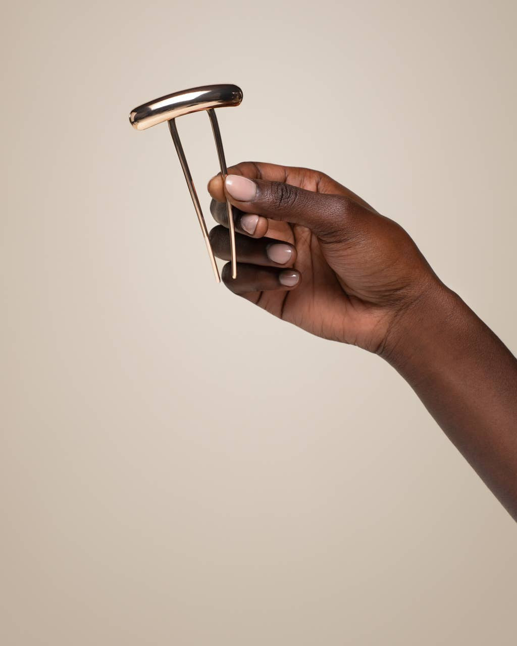 KITSCH - Mini Metal Barrette French Hair Pin - Gold