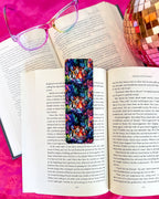 90s Inspired Rainbow Tiger Soft Touch Matte Bookmark - 2" x 6"
