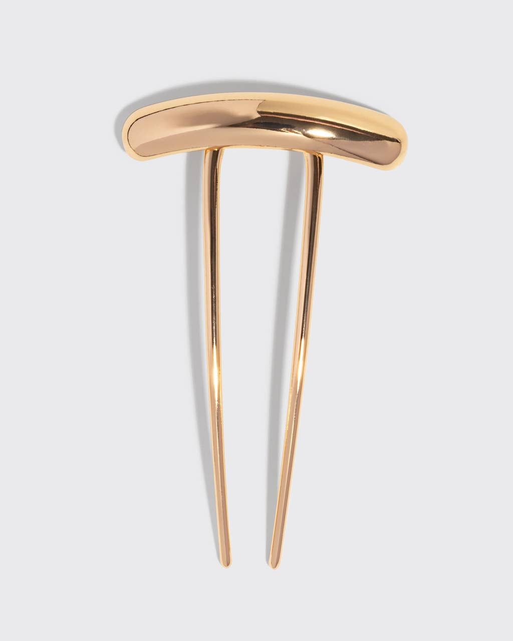 KITSCH - Mini Metal Barrette French Hair Pin - Gold