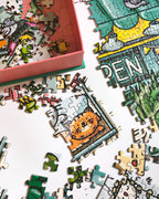 Puzzle Plant Lovers Kawaii de 1000 piezas "The Plant Shop"