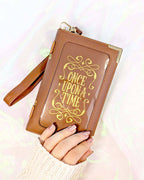 Academia Brown Fairytale "Once Upon a Time" Ita Wristlet Wallet Purse