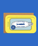 Loco Note - Sardine Can Birthday Card