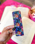 90s Inspired Rainbow Tiger Soft Touch Matte Bookmark - 2" x 6"