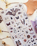 Amy Rose Geden "The Naturalist" 🦋🌿 STICKII Sticker Sheet - Vintage Botanical Specimen Decals