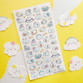 Stickii Sticker Sheet ☁️ Cuddly Clouds | Kawaii Planner Stickers