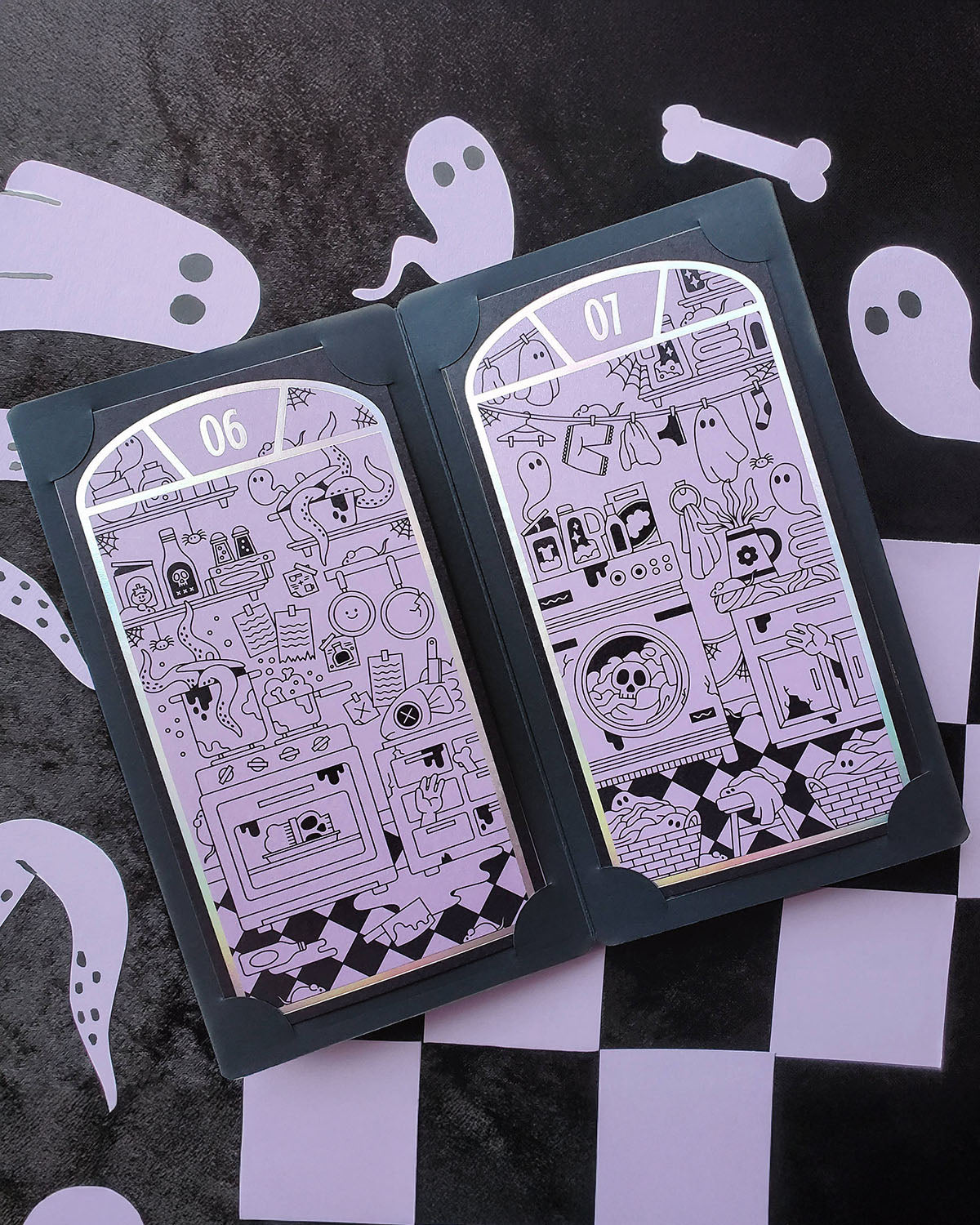 2025 Halloween Stickii Advent Calendar: The Haunted Mansion House Tour - Cute & Pop Edition