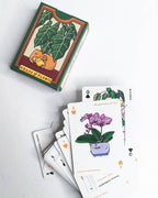 Full House of Plants Naipes Kawaii para amantes de las plantas
