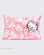 Hello Kitty x Kitsch Satin Pillowcase & Pillow Scrunchie Set