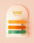 Acetate Bobby Pin & Hair Clip | Set of 6 (Seaside) by Sunshine Studios