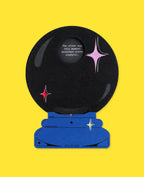 Loco Note - Good News Crystal Ball Congratulations Card