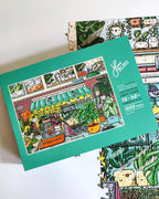 Puzzle Plant Lovers Kawaii de 1000 piezas "The Plant Shop"