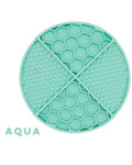 Aqua Circle strukturierte Leckmatte für Hunde – 8,27"