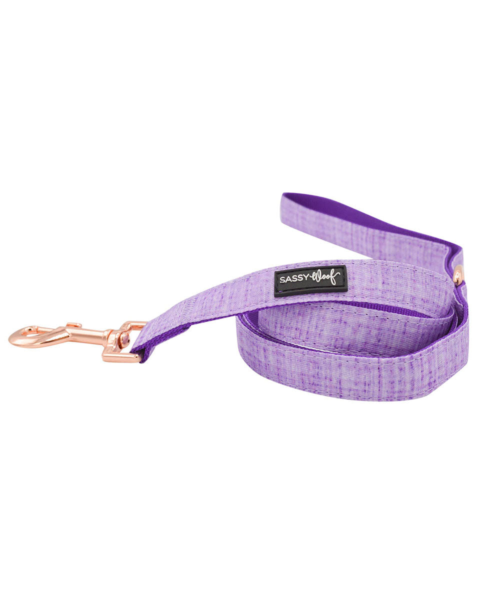 Aurora Purple 60" Fabric Dog Leash