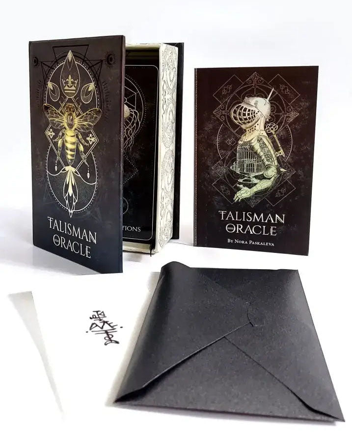 Talisman Oracle 44 Glit-edged Cards & 112pg Illustrated Guidebook