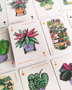 Full House of Plants Naipes Kawaii para amantes de las plantas