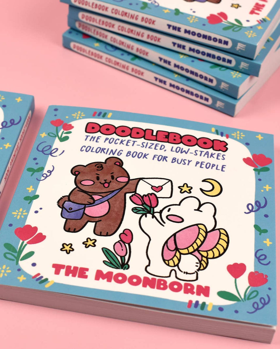 The Doodlebook Kawaii Coloring Book