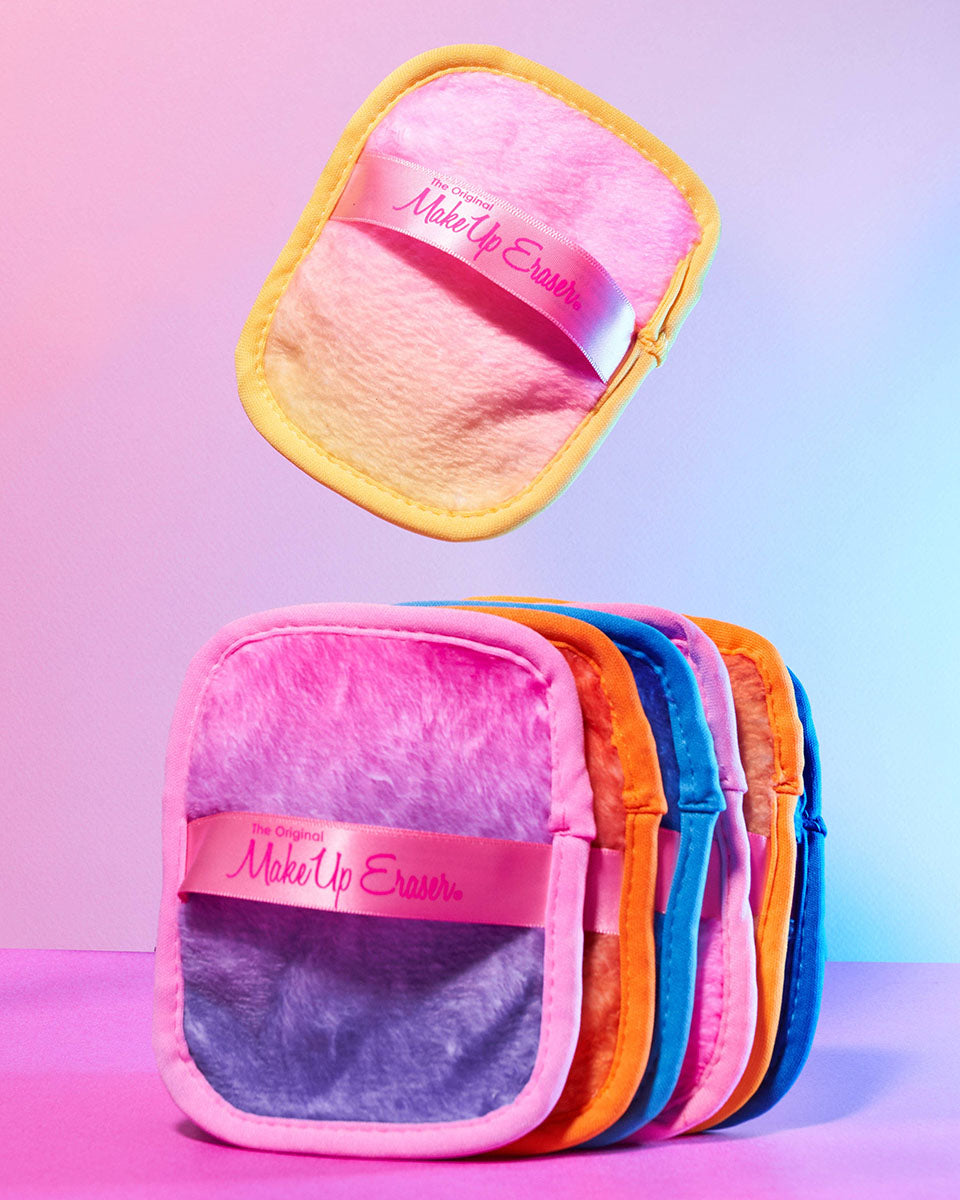 7 Day Bright Festival Makeup Eraser Reusable Cloth Wipe Set