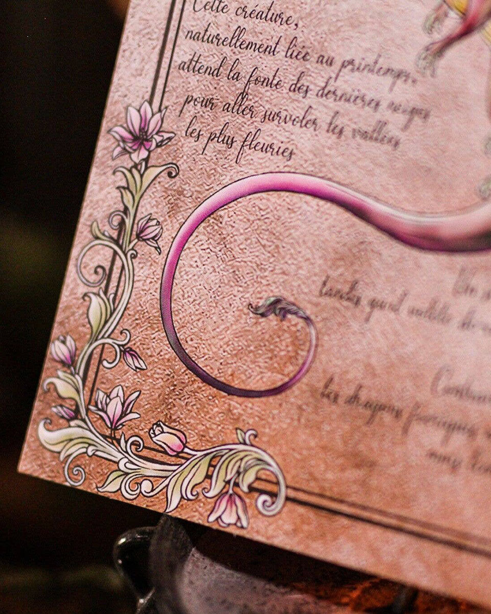 Taufee-Drache Kunstdruck