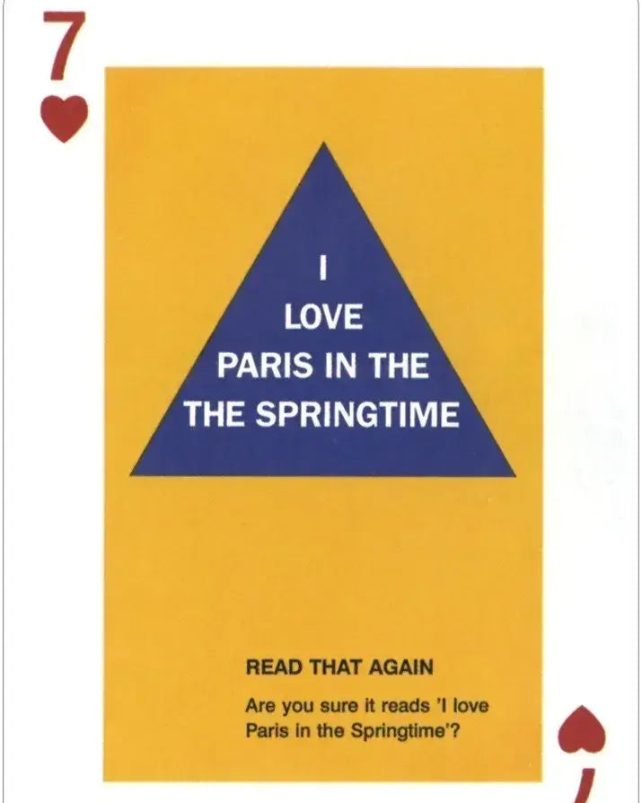 Optical Illusions Playing Card Deck