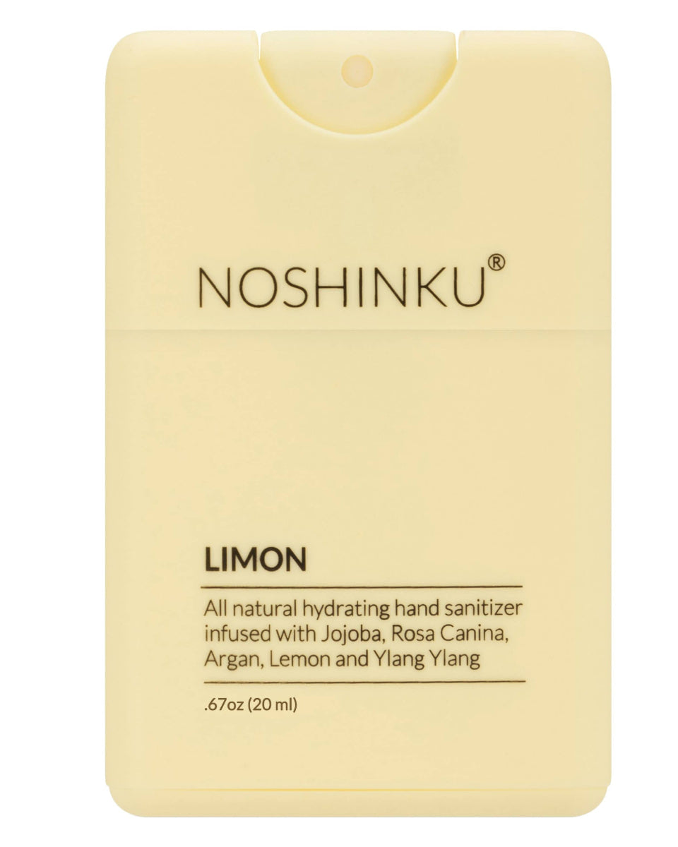 Refillable Lemon Ylang-Ylang Moisturizing Pocket Sanitizer - 20mL