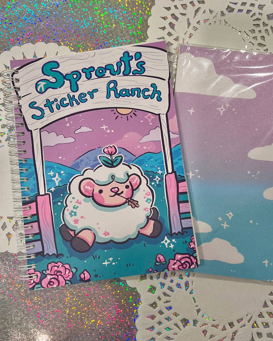 Sprout's Sticker Ranch Reusable Sticker Book - 5.5" x 8"