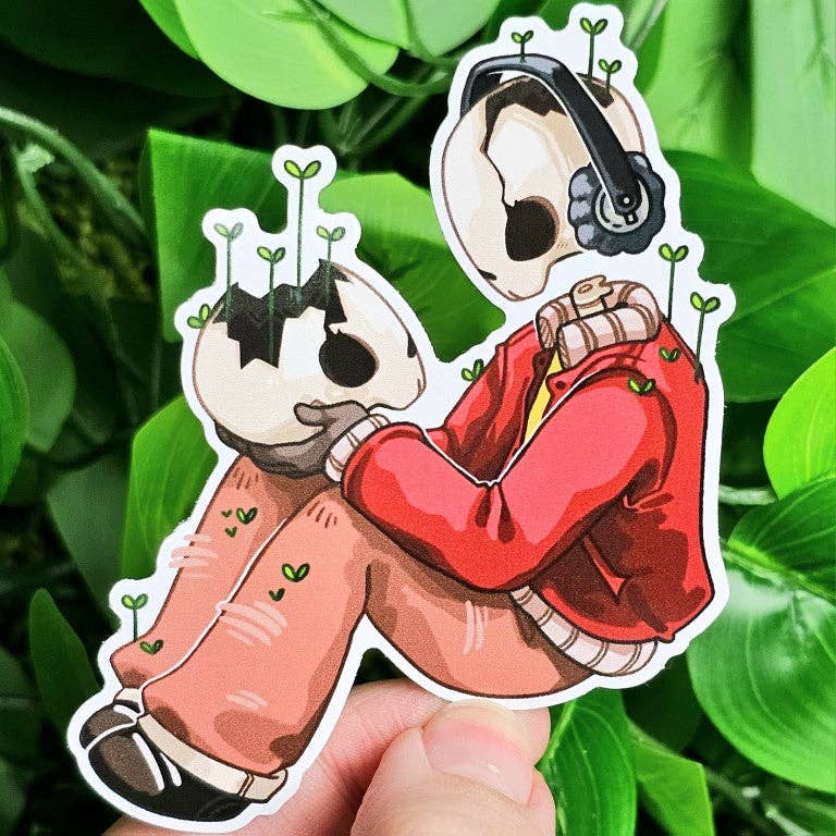 Milky Tomato - Plant Skeleton Stickers!