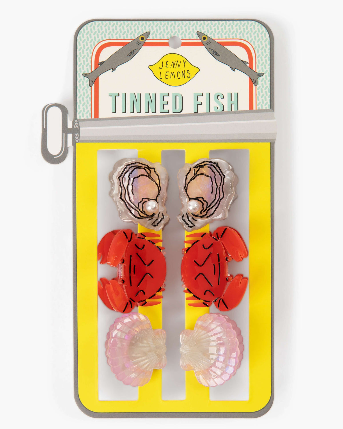 Jenny Lemons - Micro Seafood Hair Claw Clip Set