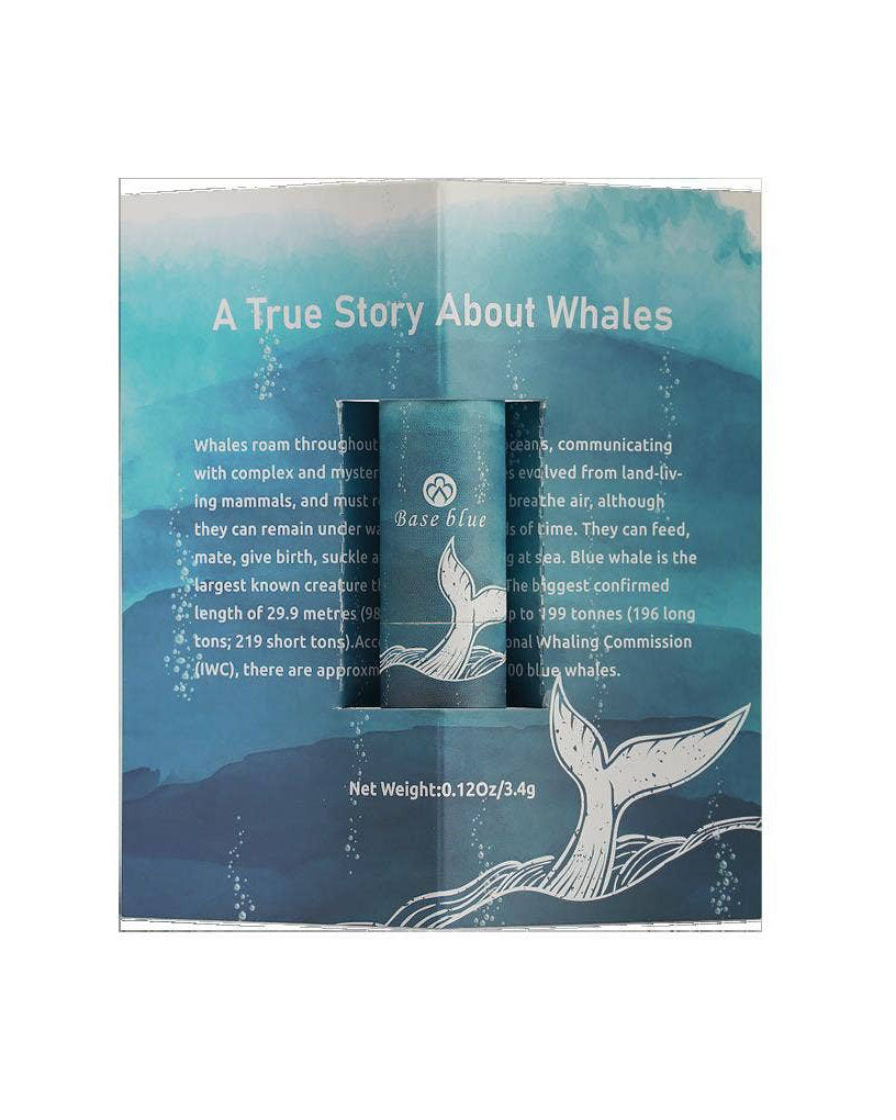 Whale Shaped Color Changing pH Lip Balm