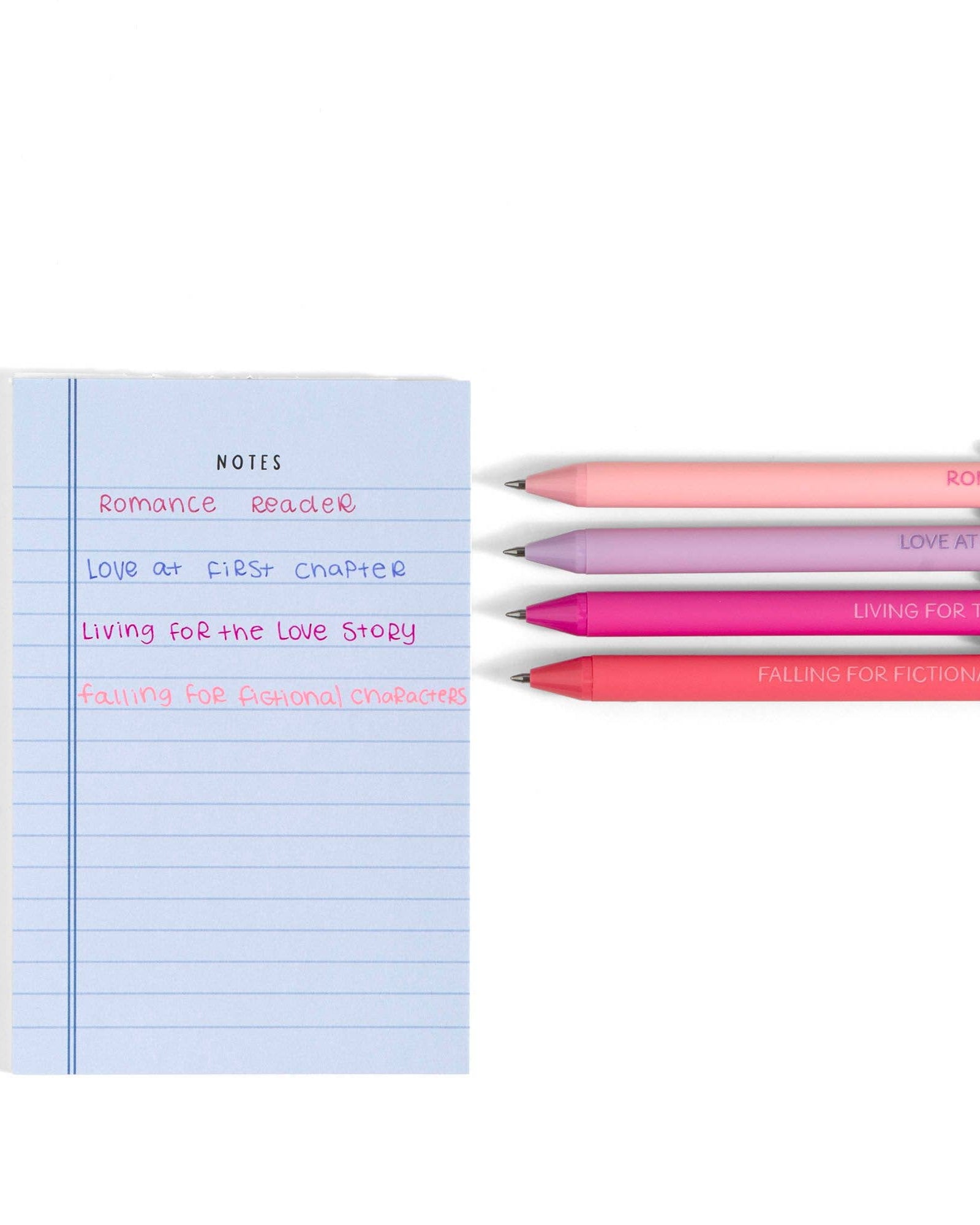 Romance Reader Pen Set