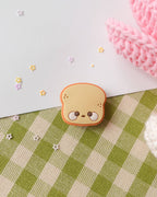 Niedlicher Toast-Schuh-Anhänger