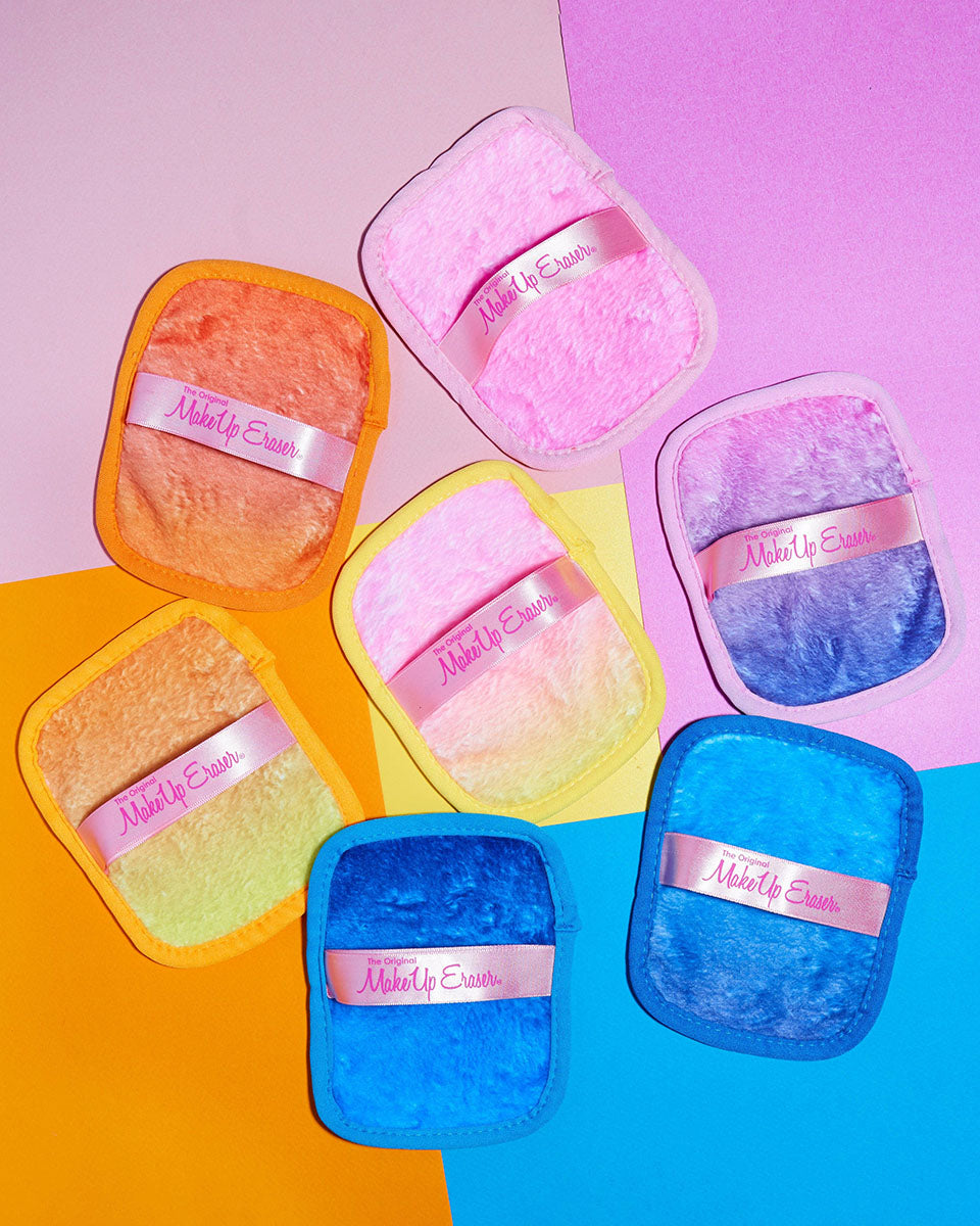 7 Day Bright Festival Makeup Eraser Reusable Cloth Wipe Set
