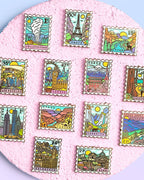 Pin de sello de Tokio, Japón 🗼🌸 Pin de solapa de esmalte duro - Pastel Travel | por Joy Addict