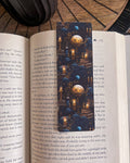 Night Library Dark Academia  Soft Touch Matte Bookmark - Planets - 2" x 6"