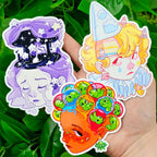 Milky Tomato - Cute Weirdcore Girl Stickers!