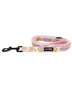Daisies, Smilies, & Hearts 60" Dog Leash - Daisy Me Rolling